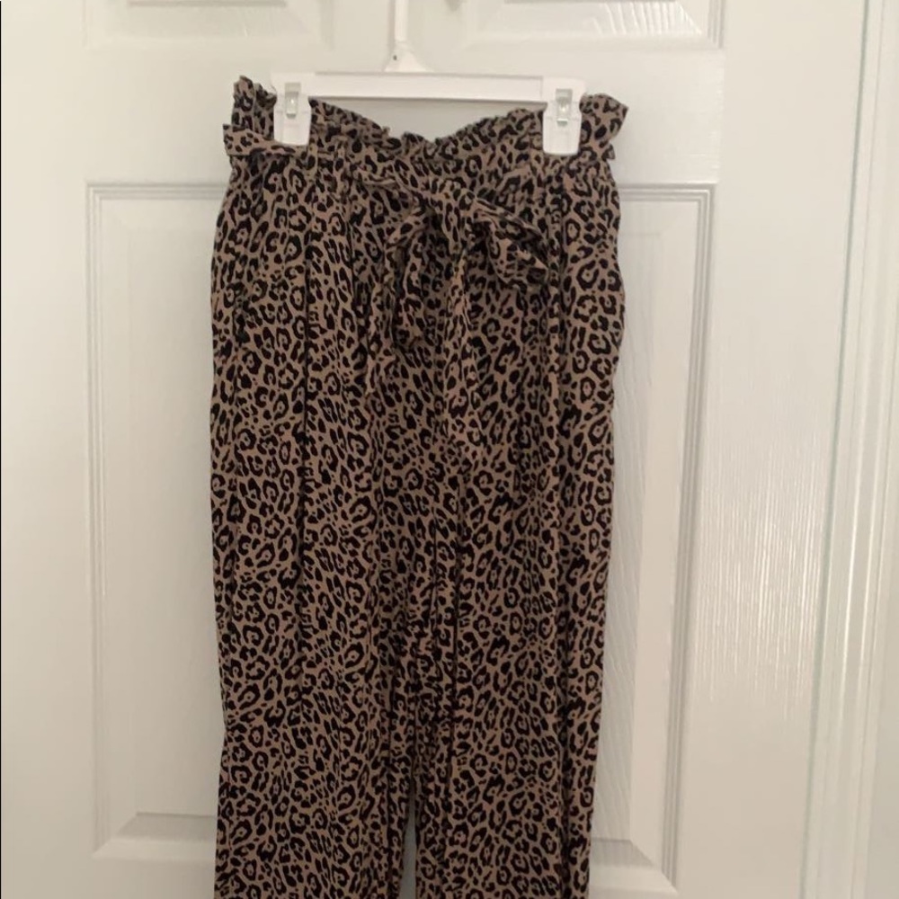flowy American eagle pants